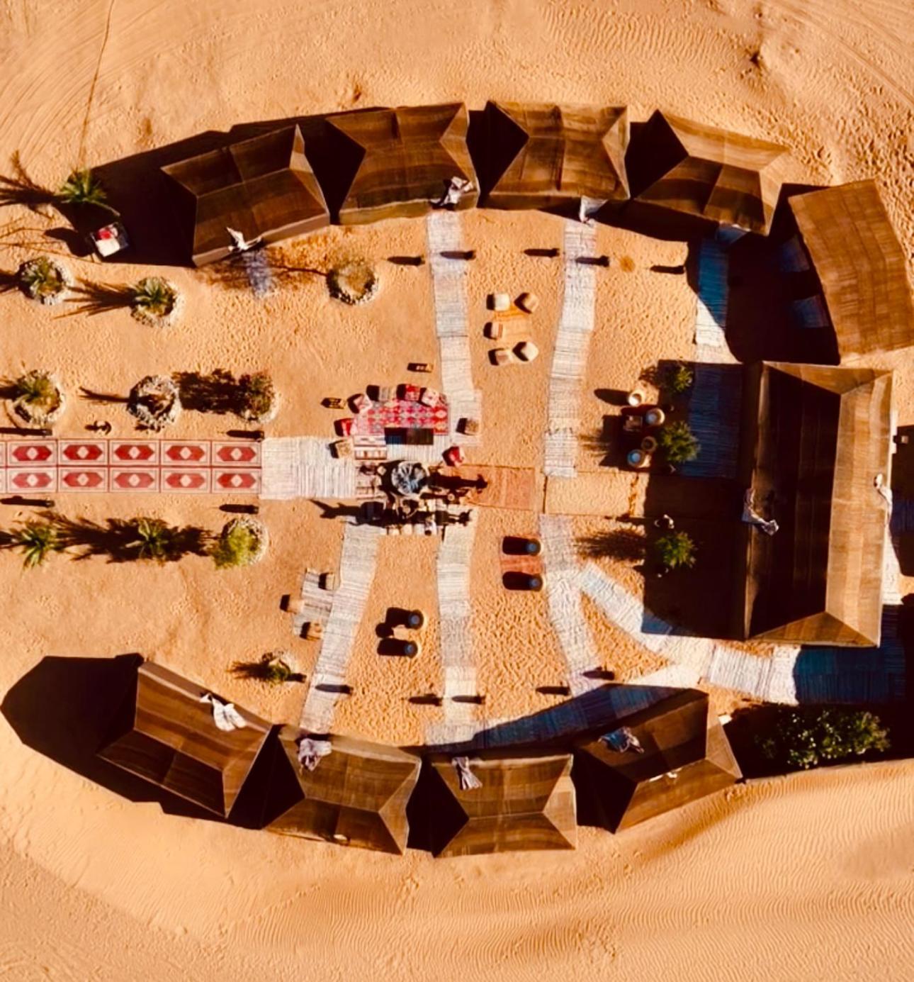 Merzouga Nomadic Luxury Camp Exterior photo